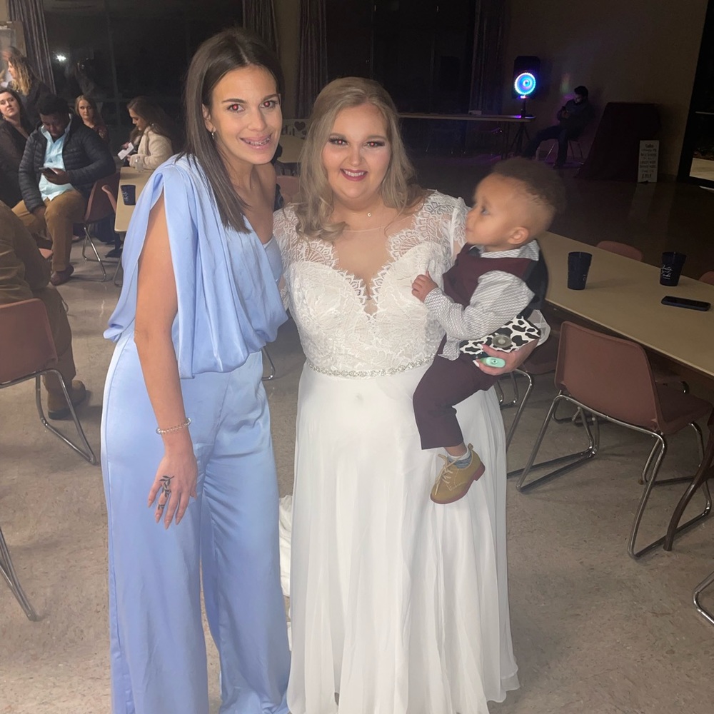 One shoulder jumpsuit
